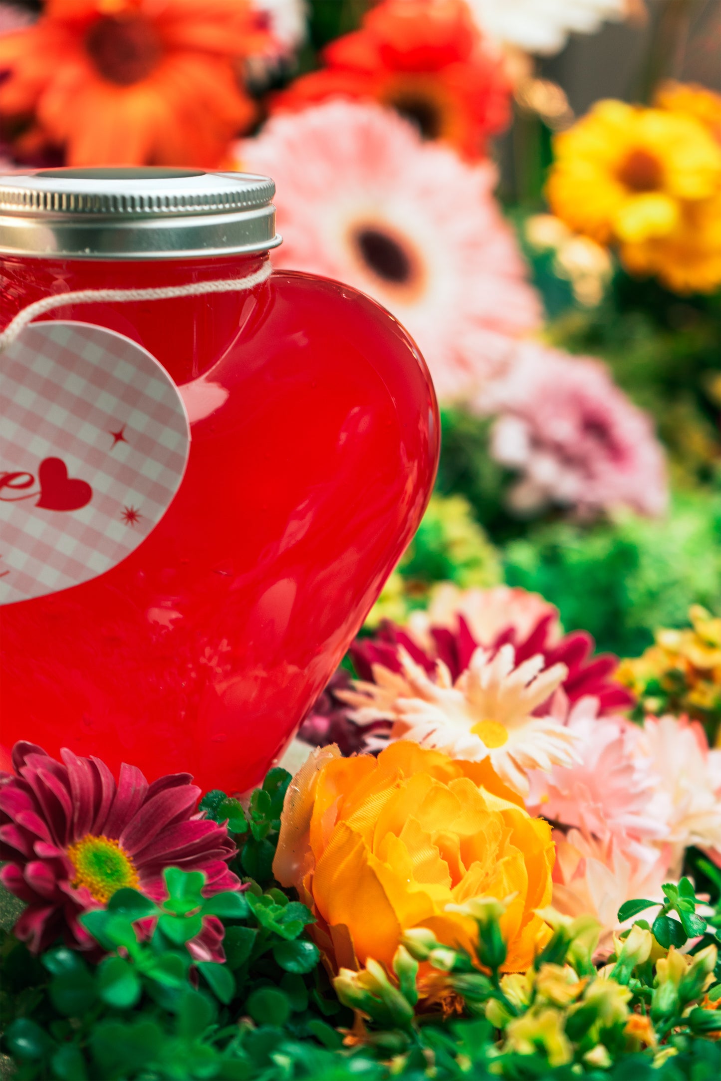  Paquete Envase Corazón 400ml